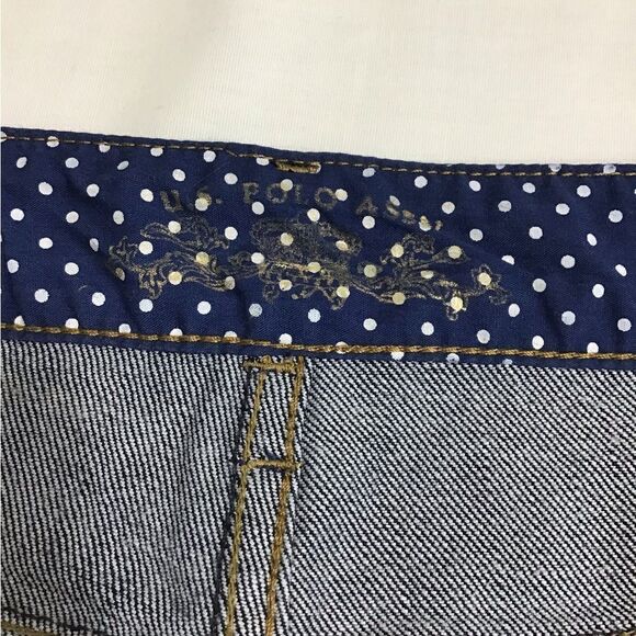 U.S. Polo Assn. Dark Wash Flare Leg Jeans Size 12 - Picture 5 of 14